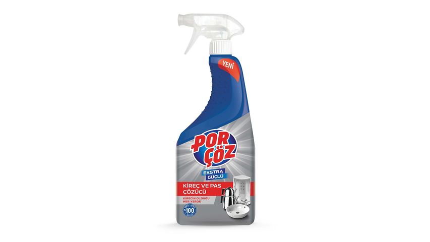 Porçöz Extra Strong Lime Remover Spray 750 ml