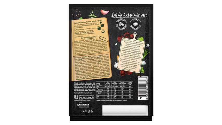 Knorr Gurme Mantı Çorbası 72 g