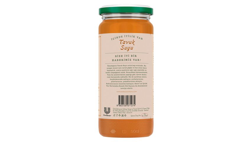 Knorr Tavuk Suyu Cam 480 ml