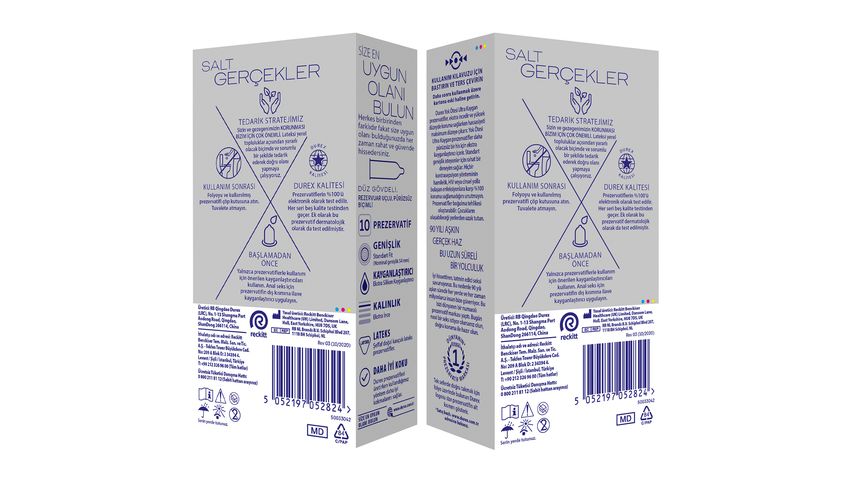 Durex Beyond Nothing Ultra Lubricated Thin Condoms 10 Pack