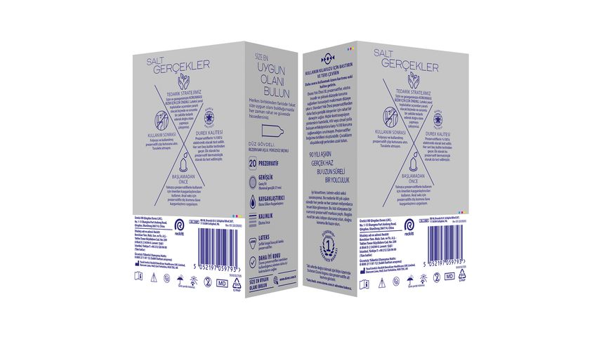 Durex Yok Ötesi XL Prezervatif 20'li