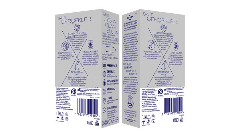 Durex Yok Ötesi XL Prezervatif 10'lu