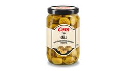 Cem Izgara Yeşil Zeytin 360 g
