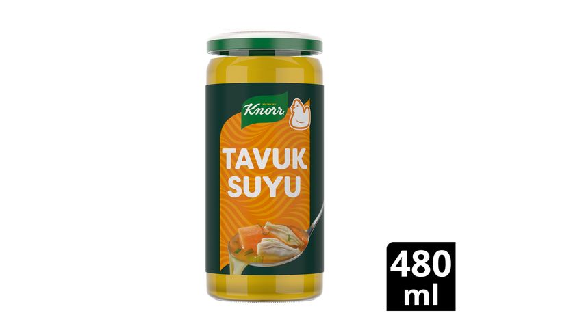 Knorr Tavuk Suyu Cam 480 ml