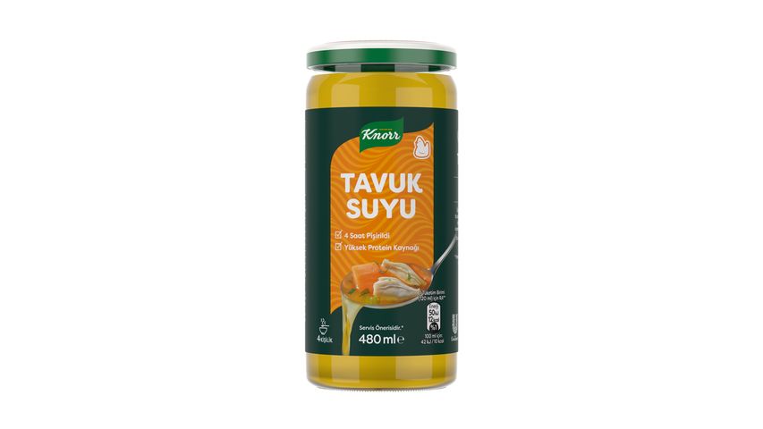 Knorr Tavuk Suyu Cam 480 ml