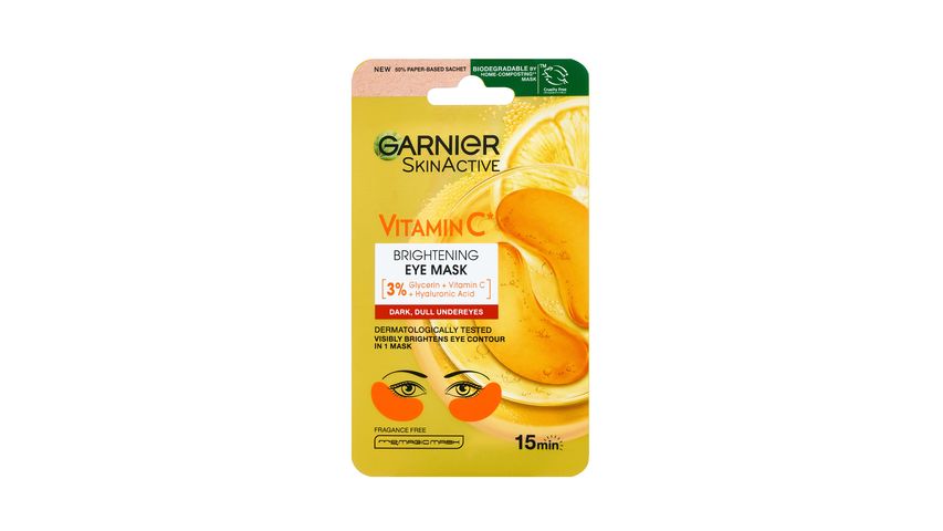 Garnier C Vitamini Parlak Aydınlatıcı Göz Maskesi