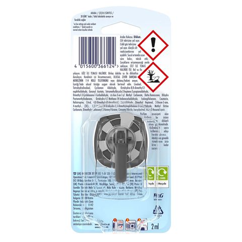 Febreze Hava Ferahlatıcı Araba Kokusu Bahar Çiçekleri 2 ml