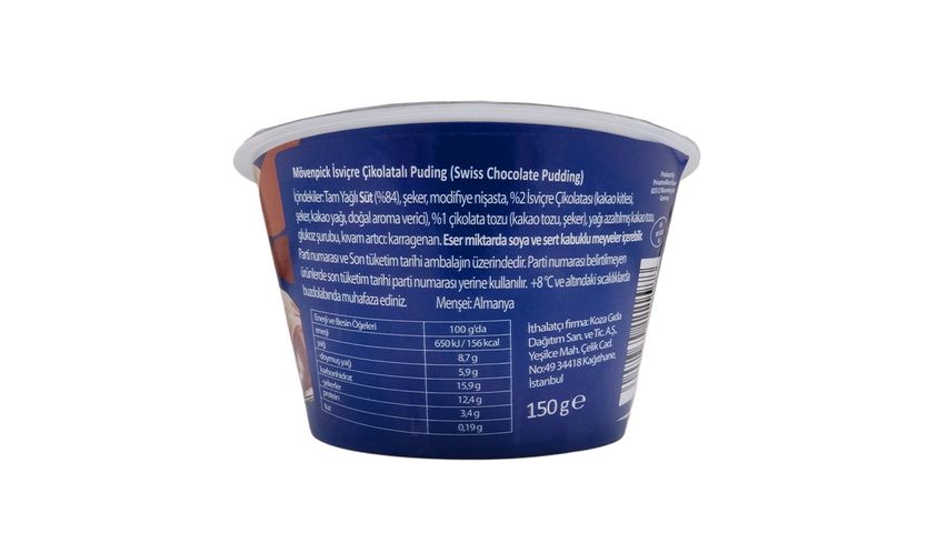 Mövenpick İsviçre Çikolatalı Puding 150 g