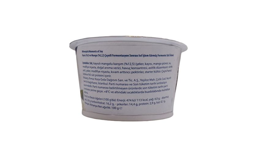 Mövenpick Mango & Kayısı Yoğurt 100 g