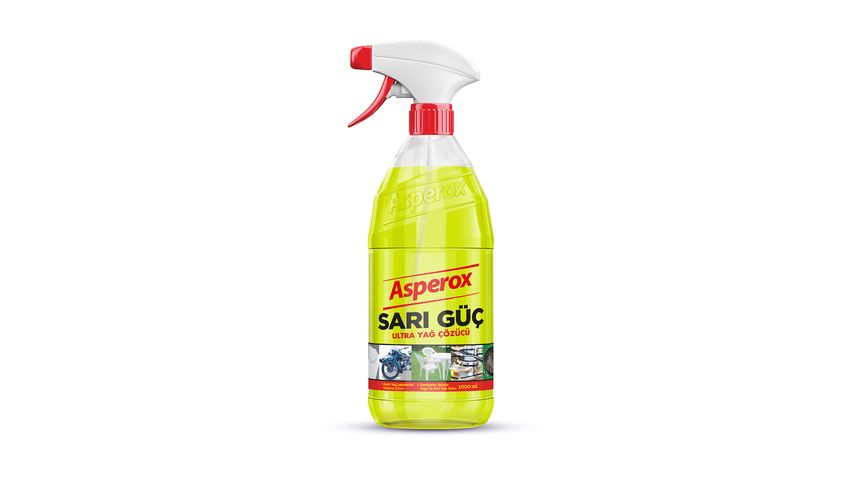 Asperox Sarı Güç Ultra Yağ Çözücü Sprey 1 L