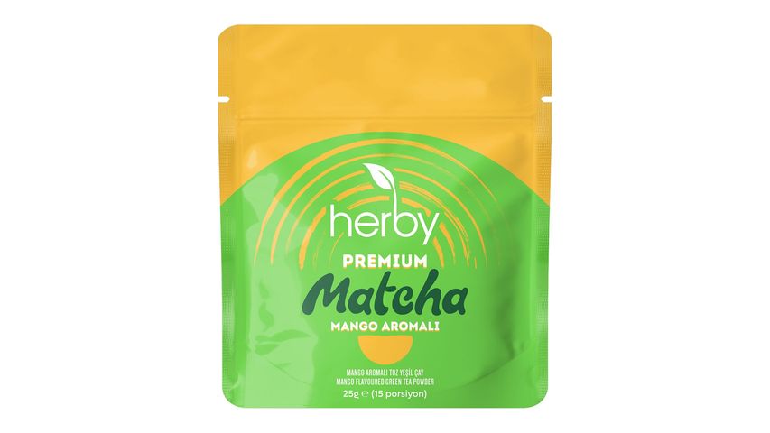Herby Premium Mango Aromalı Matcha 25 g