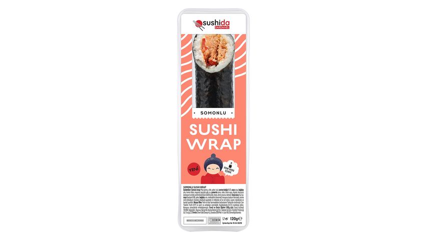 Sushida Somonlu Sushi Wrap 120 g