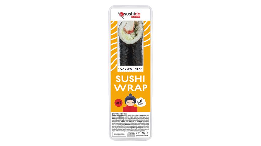 Sushida California Sushi Wrap 120 g