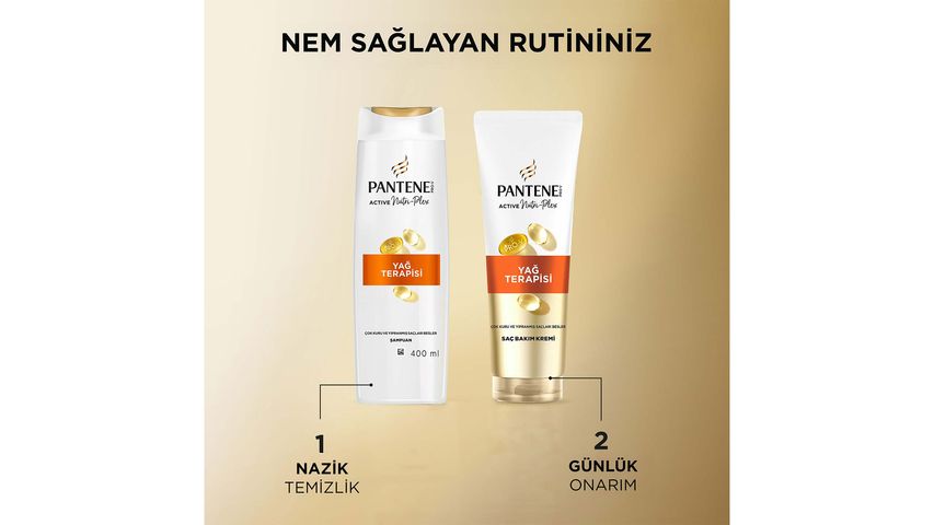 Pantene Doğal Sentez Yağ Terapisi Şampuan 400 ml