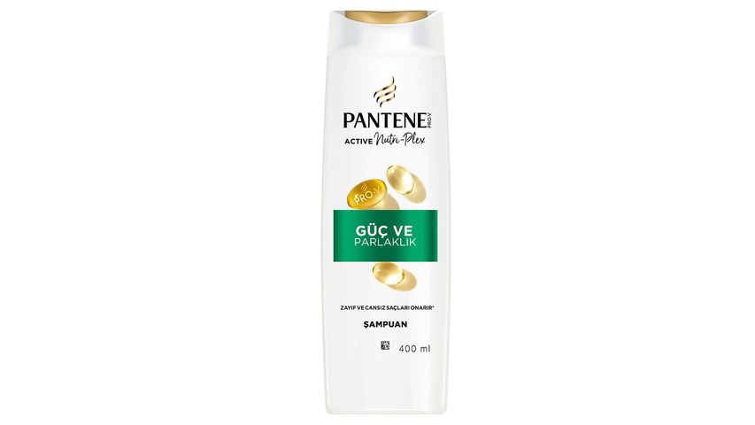 Pantene Natural Synthesis Strength & Shine Shampoo 400 ml