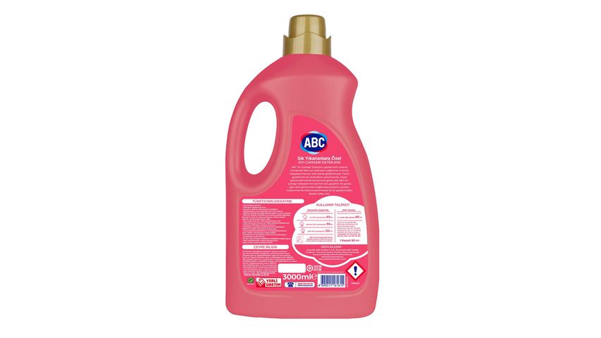 ABC Sıvı Çamaşır Deterjanı Kolay Ütü 3 L