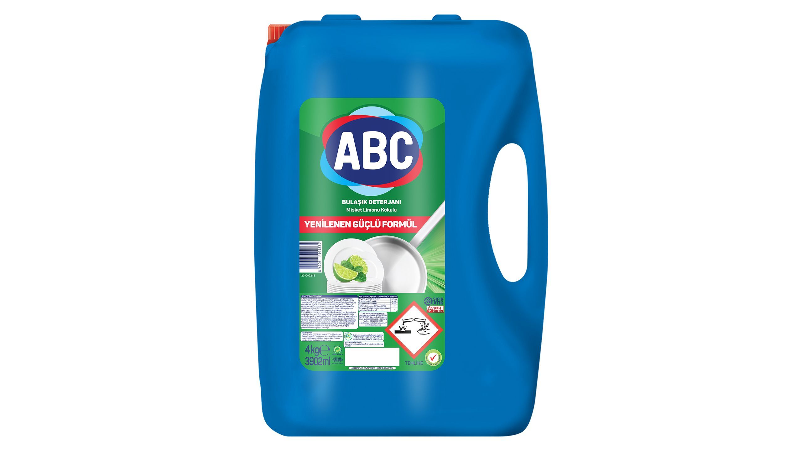 ABC Liquid Dishwashing Detergent Lime 4 L satın al | Yemeksepeti