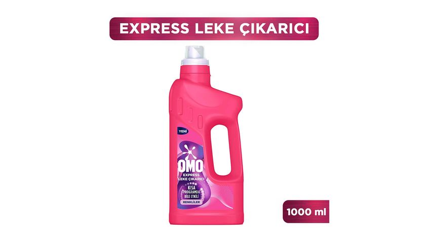 Omo Express Leke Çıkarıcı Renkliler 1 L