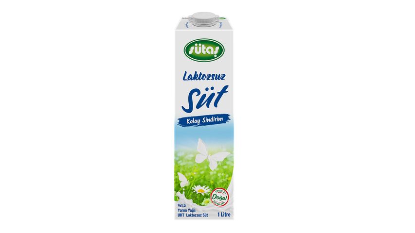 Sütaş Laktozsuz Süt 1 L