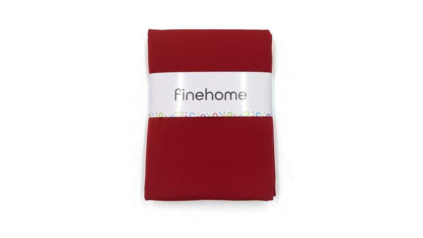 Finehome Red Rustic Masa Örtüsü Kırmızı 150 x 200 cm