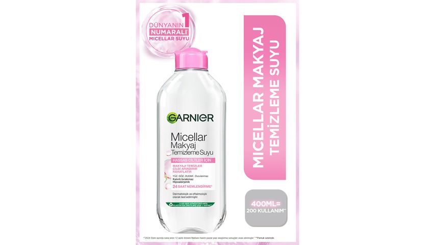 Garnier Micellar Make-Up Remover Water 400 ml