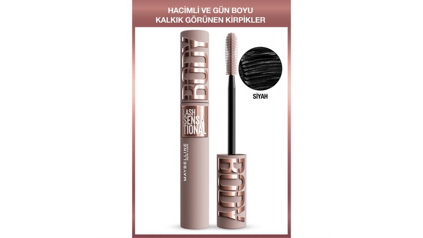 Maybelline New York Lash Sensational Body Siyah Maskara
