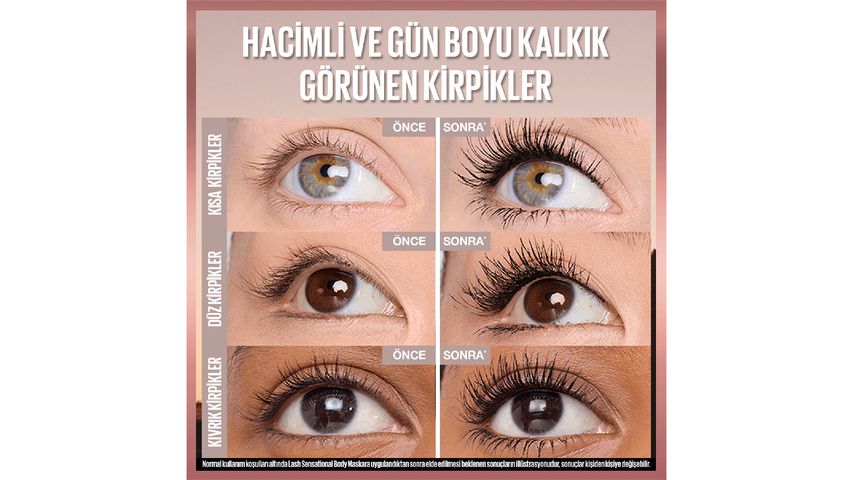 Maybelline New York Lash Sensational Body Siyah Maskara