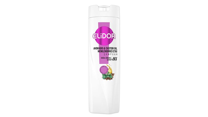 Elidor Avokado & Castor Oil Nemlendirici Etkili Şampuan 400 ml