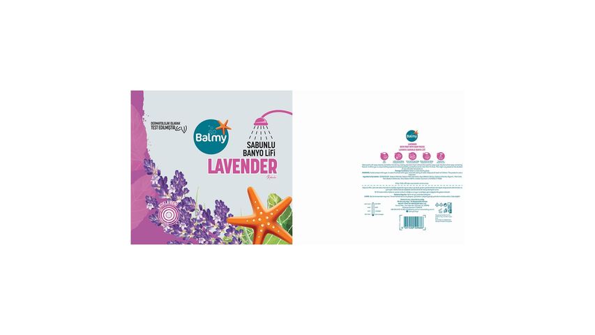 Balmy Lavender Soapy Bath Loofah