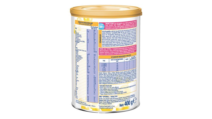 Sma Optipro 1 Infant Milk 0-6 Months 400 g