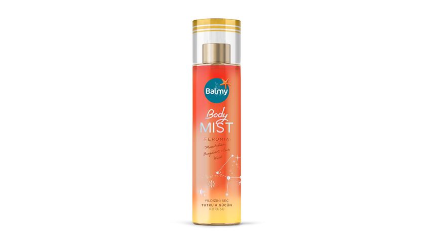 Balmy Feronia Kadın Vücut Spreyi Mandalina & Lavanta & Misk 200 ml