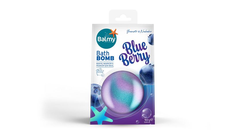 Balmy Bath Bomb Blueberry 160 g