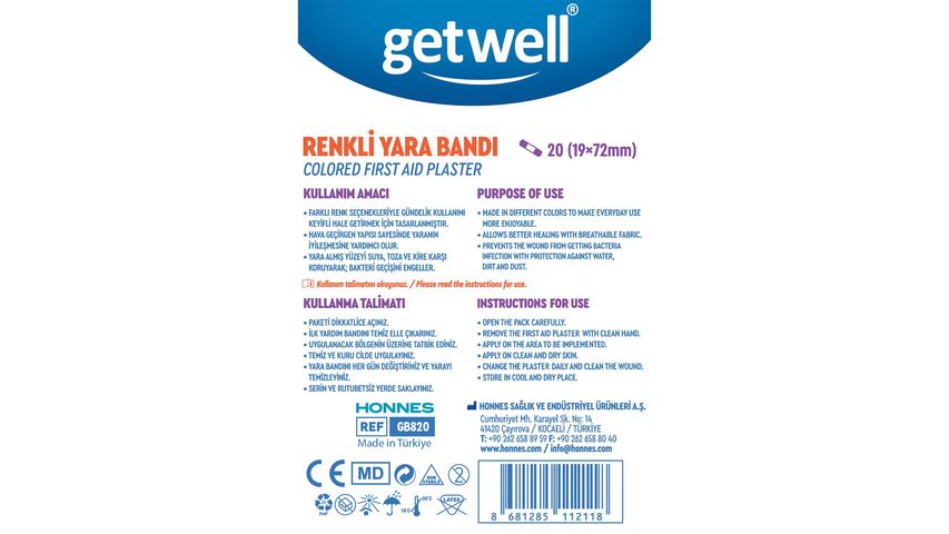 Getwell Colorful Band-Aid