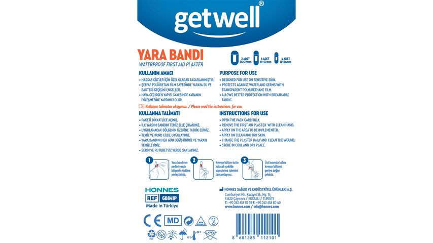 Getwell Waterproof Bandage