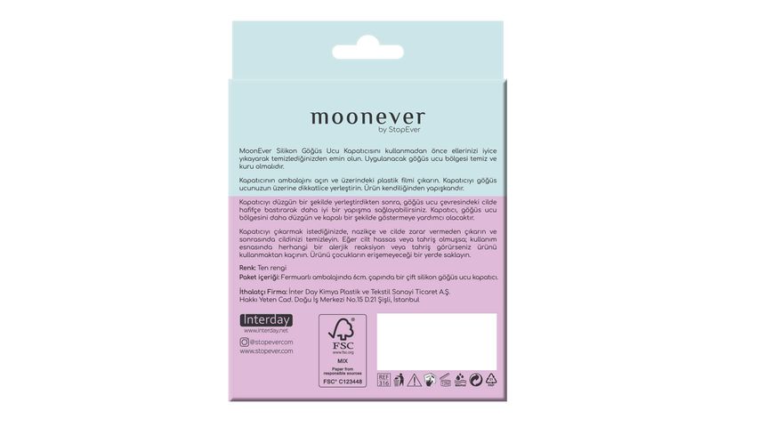 MoonEver Silikon Göğüs Ucu Kapatıcı