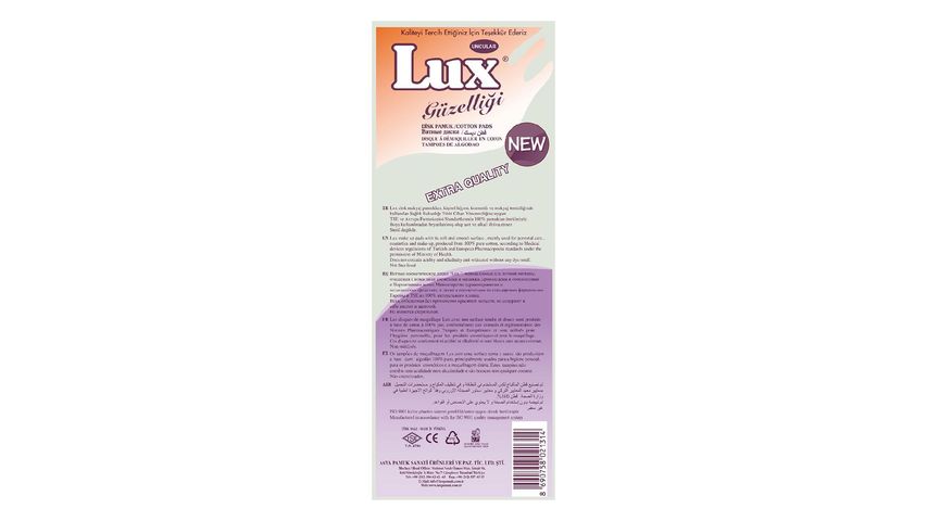 Lux Disk Makyaj Pamuk 70 Adet