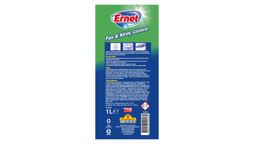 Ernet Super Liquid Rust & Lime Remover 1000 ml