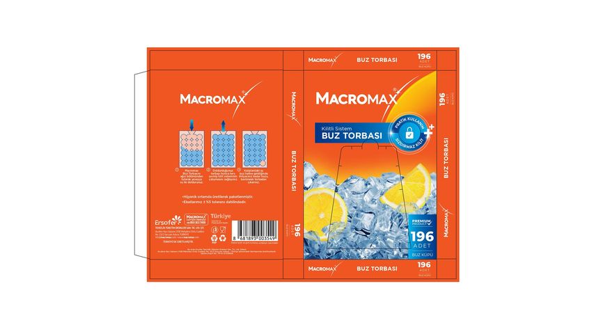 Macromax Buz Torbası 7'li