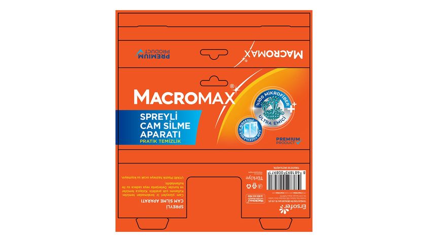 Macromax Spray Glass Wiper