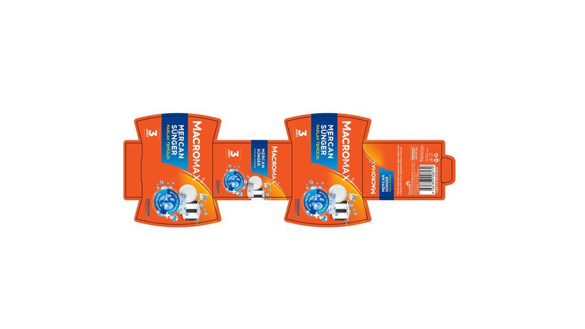 Macromax Coral Sponge 3-piece