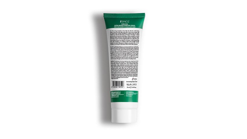Sinoz Cica Intensive Repair Soothing Moisturizing Care Cream 50 ml