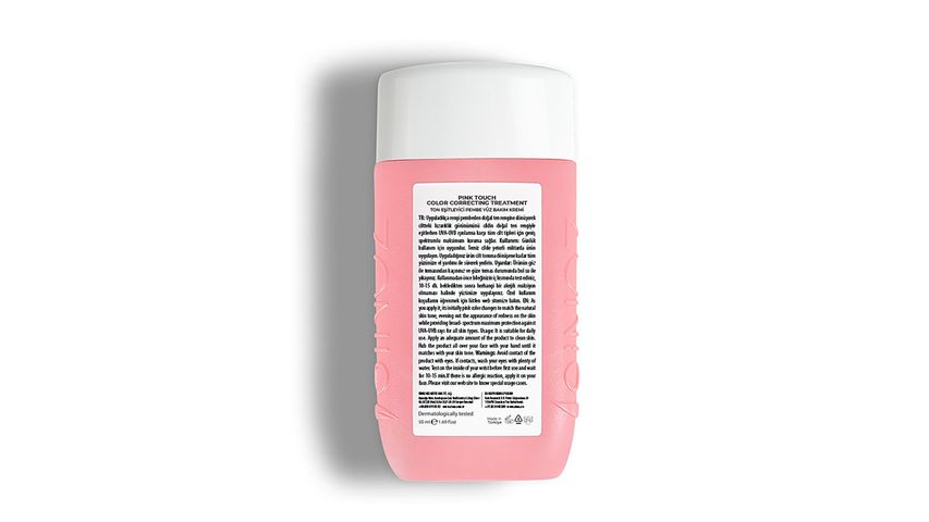 Sinoz Pink Touch Anında Ton Eşitleyici Sıvı Güneş Kremi SPF50+ Mineral Güneş Filtreleri 50 ml