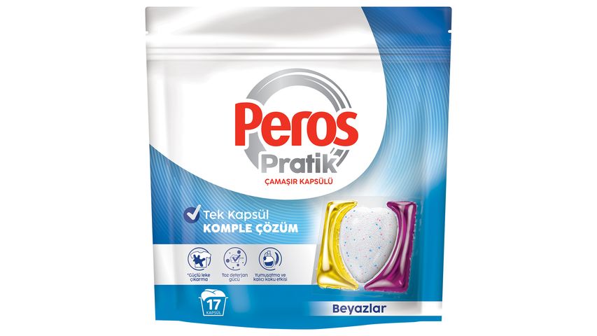 Peros Pratik Beyazlar 17'li Çamaşır Kapsülü