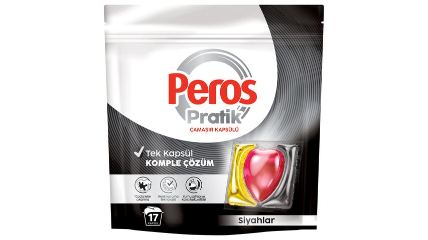 Peros Pratik Siyahlar 17'li Çamaşır Kapsülü