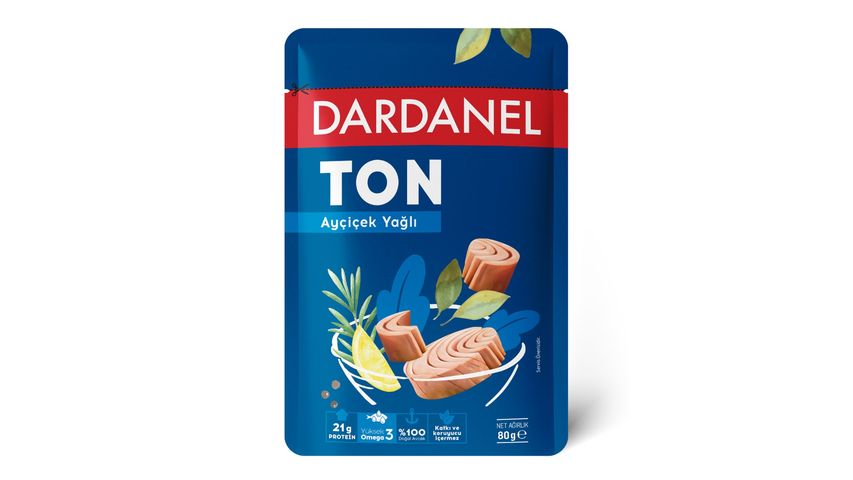 Dardanel Sunflower Oil Tuna Bag 80 g