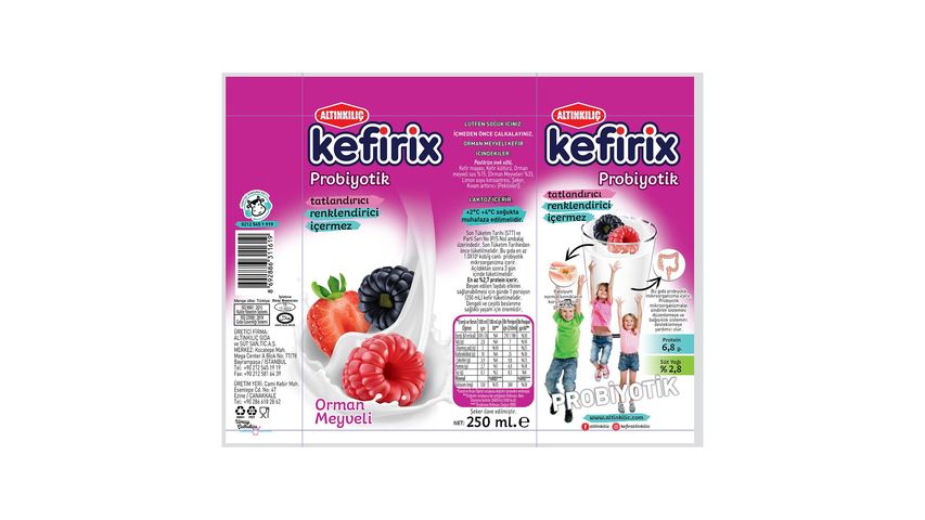 Altınkılıç Forest Fruit Kefirix 250 ml