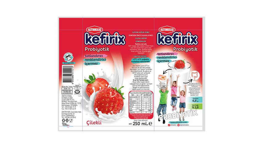 Altınkılıç Kefir Strawberry 250 ml