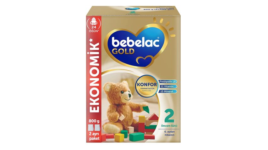 Bebelac Gold Comfort 2 Follow-On Formula 6–9 Months 800 g