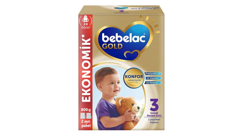 Bebelac Gold Comfort 3 Growing-Up Milk 1 Year+ 800 g