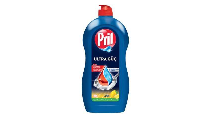 Pril Ultra Güç Limon Sıvı Bulaşık Deterjanı 1350 g